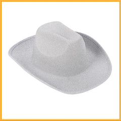 Glitter Western Cowgirl Hat (Costume Headwear)