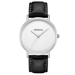 Luxury Geneva Quartz Wristwatch