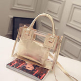 Women's Transparent Clear Jelly Purse Crossbody Bags