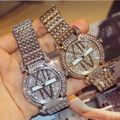 Fashion Stainless Steel Quartz Wrist Watch Women Design
