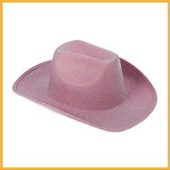 Glitter Western Cowgirl Hat (Costume Headwear)