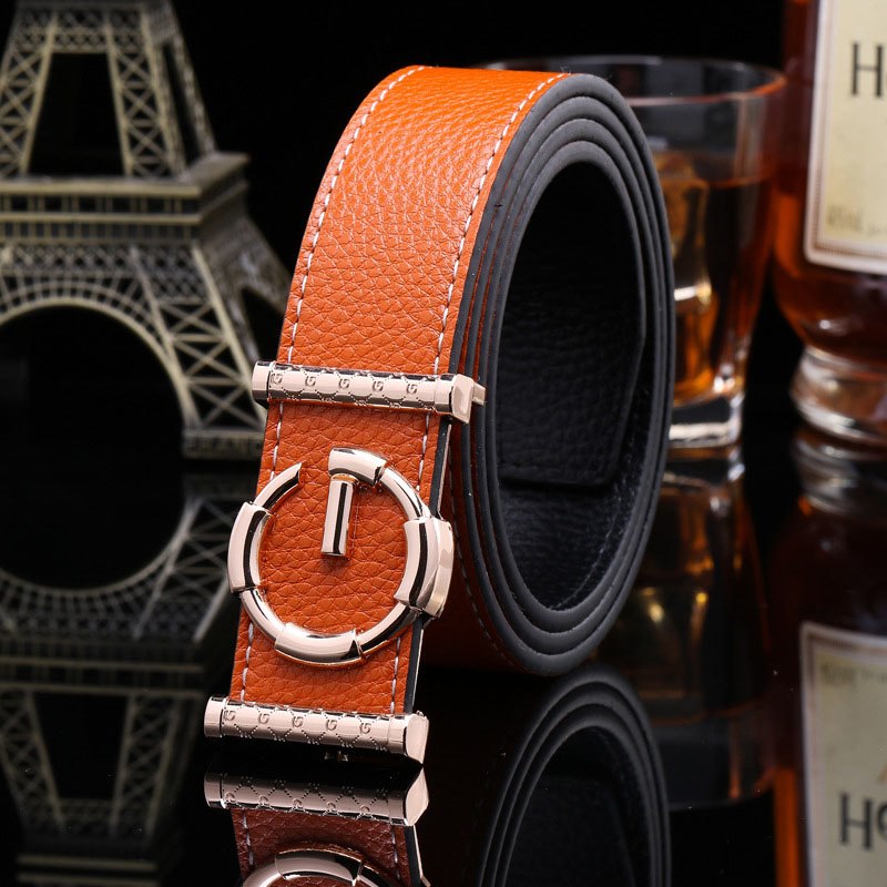 Ladies luxury belts, Genuine Leather belt Fashion genuine leather men belts buckle