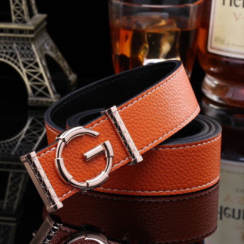 Ladies luxury belts, Genuine Leather belt Fashion genuine leather men belts buckle