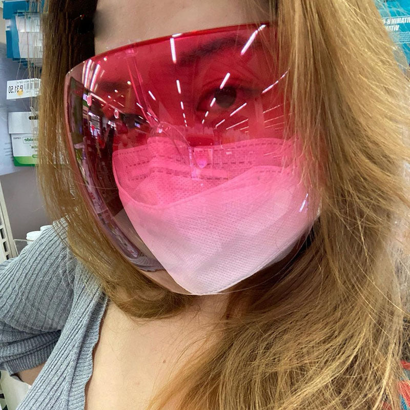 Faceshield Protective Anti-spray Mask Protective Goggle Glass Sunglasses