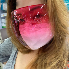 Faceshield Protective Anti-spray Mask Protective Goggle Glass Sunglasses