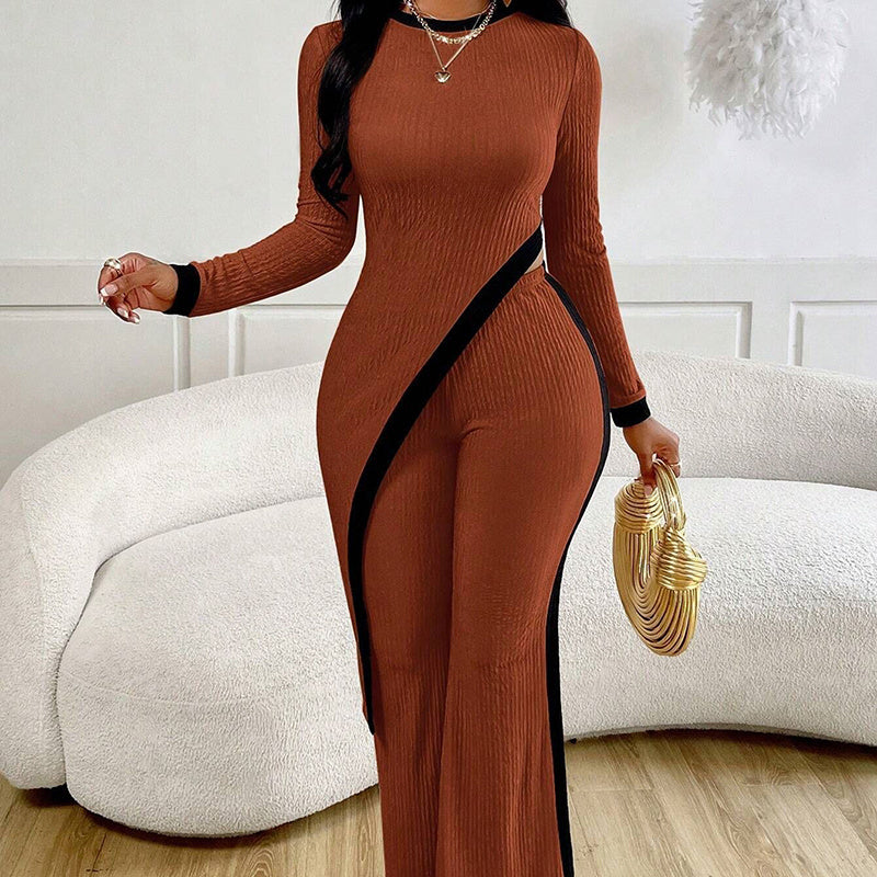 Women's 2 Piece Outfit Sexy Wide Leg Pants Sets
