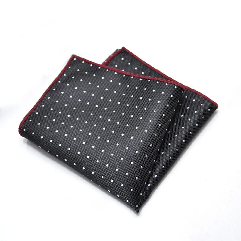 Men's Classic Pocket Square Polyester Paisley