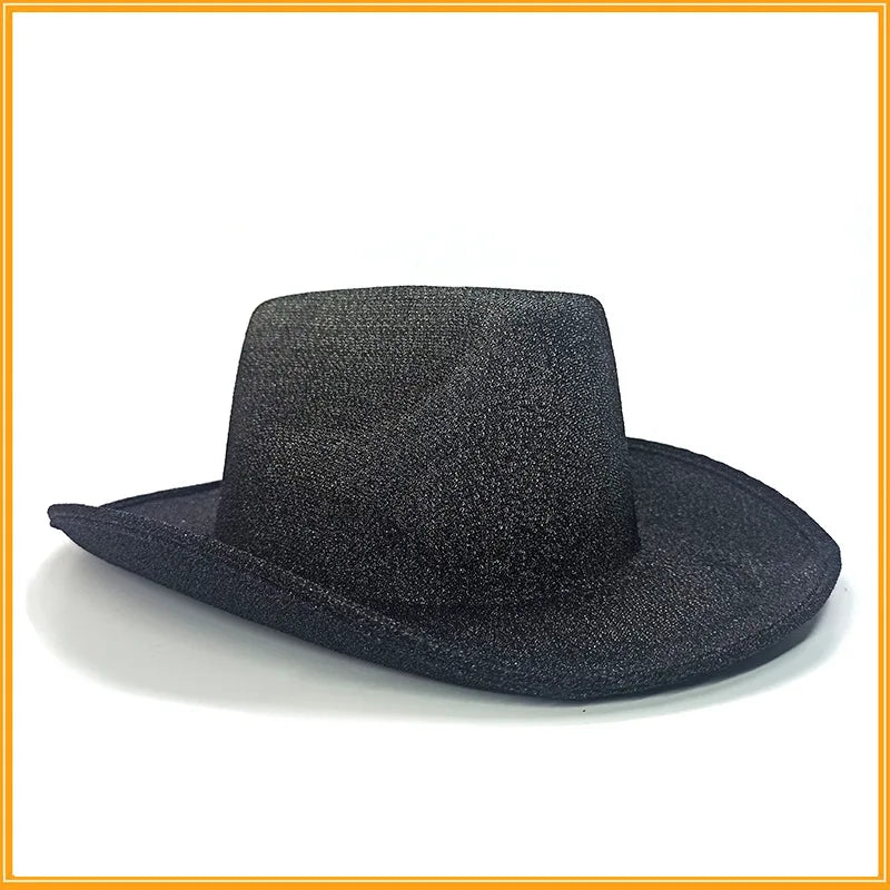 Glitter Western Cowgirl Hat (Costume Headwear)