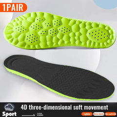 4D Shock Absorption Sport Insoles for Shoes