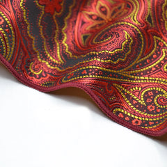 Men's Classic Pocket Square Polyester Paisley