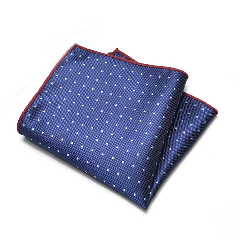 Men's Classic Pocket Square Polyester Paisley