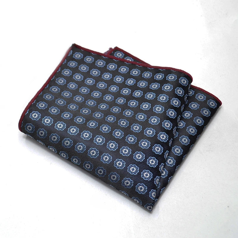 Men's Classic Pocket Square Polyester Paisley