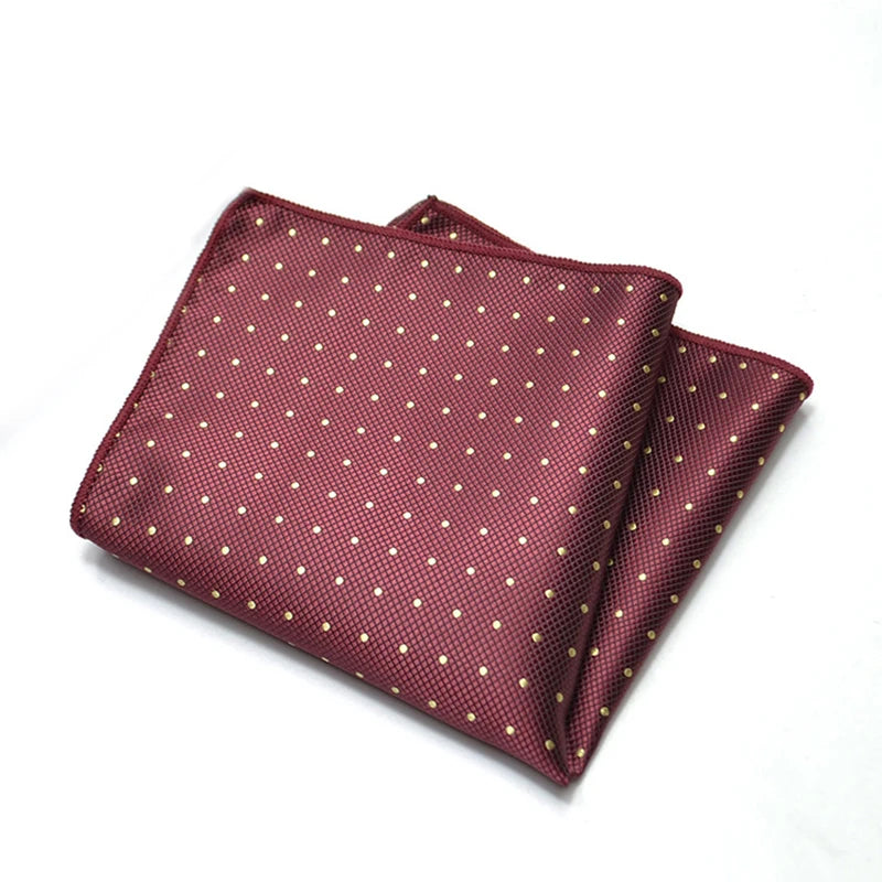 Men's Classic Pocket Square Polyester Paisley