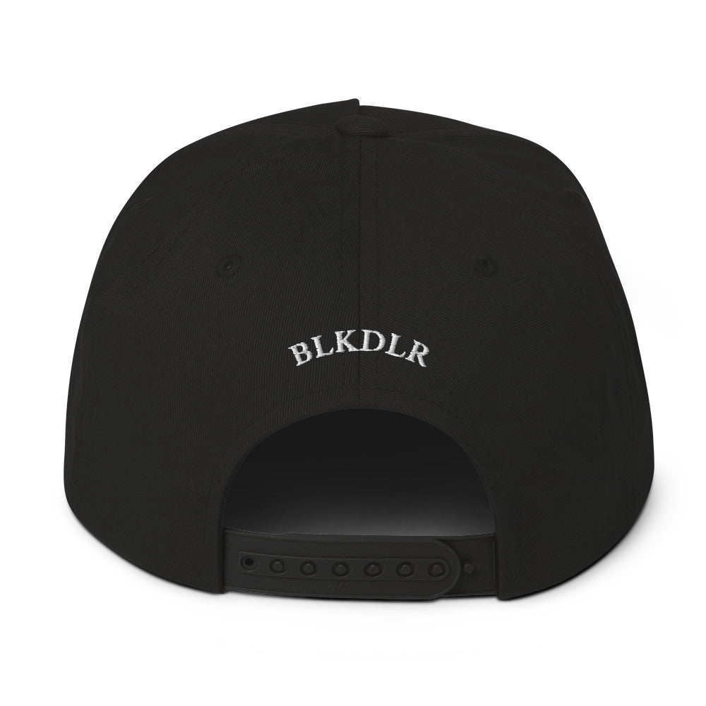 BlackDollar Label Flat Bill Cap