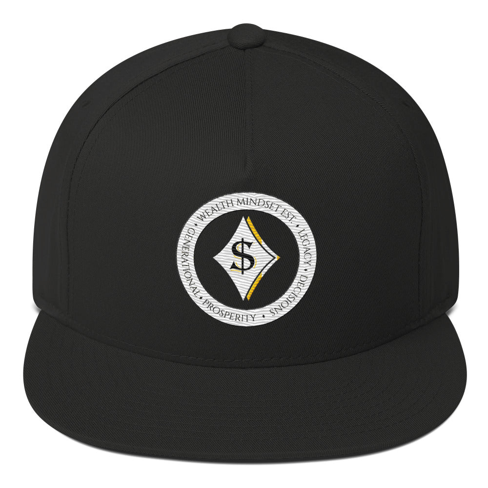 BlackDollar Label Flat Bill Cap