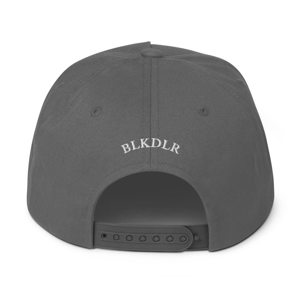 BlackDollar Label Flat Bill Cap