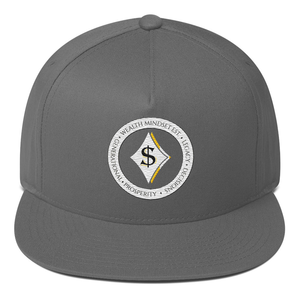 BlackDollar Label Flat Bill Cap