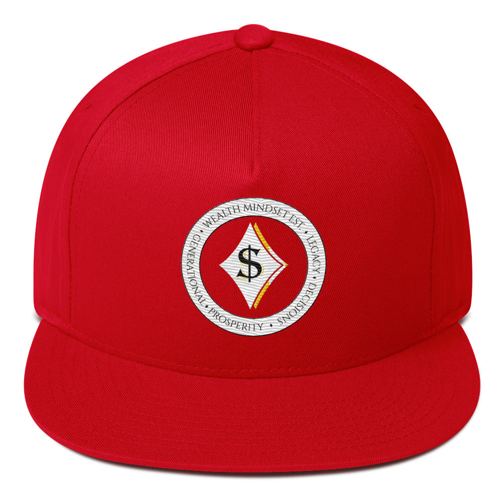 BlackDollar Label Flat Bill Cap