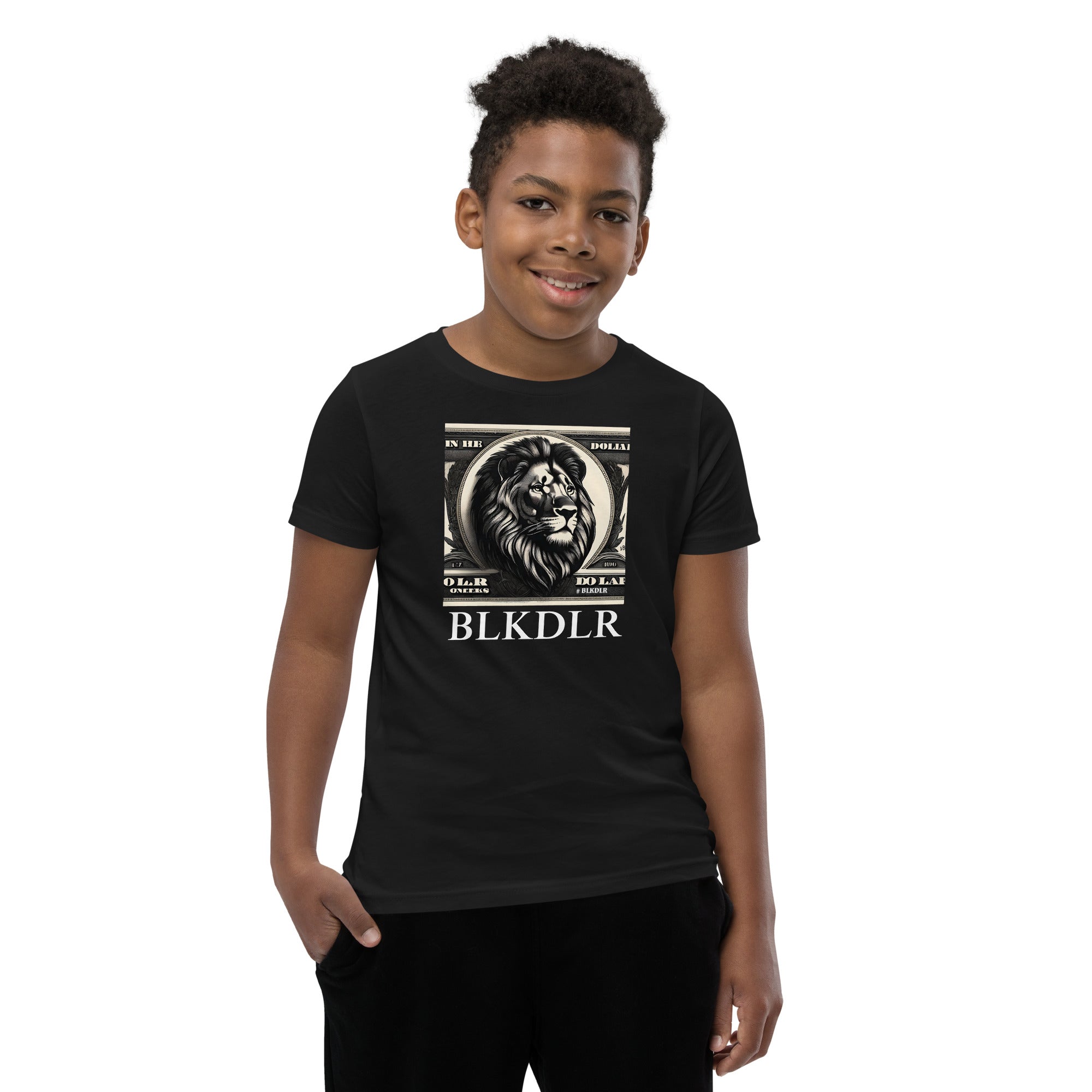 BLKDLR - Youth Unisex Short Sleeve T-Shirt