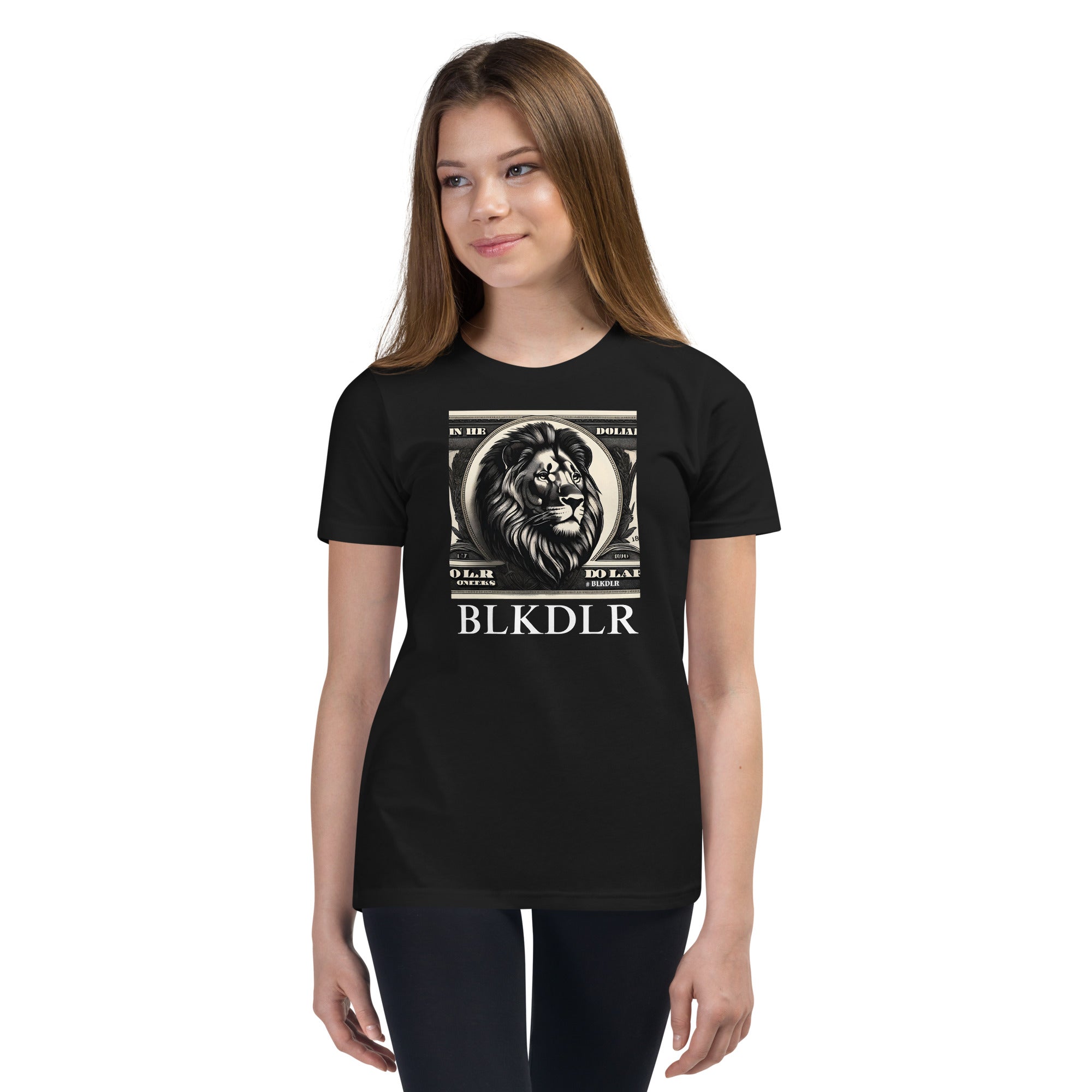 BLKDLR - Youth Unisex Short Sleeve T-Shirt