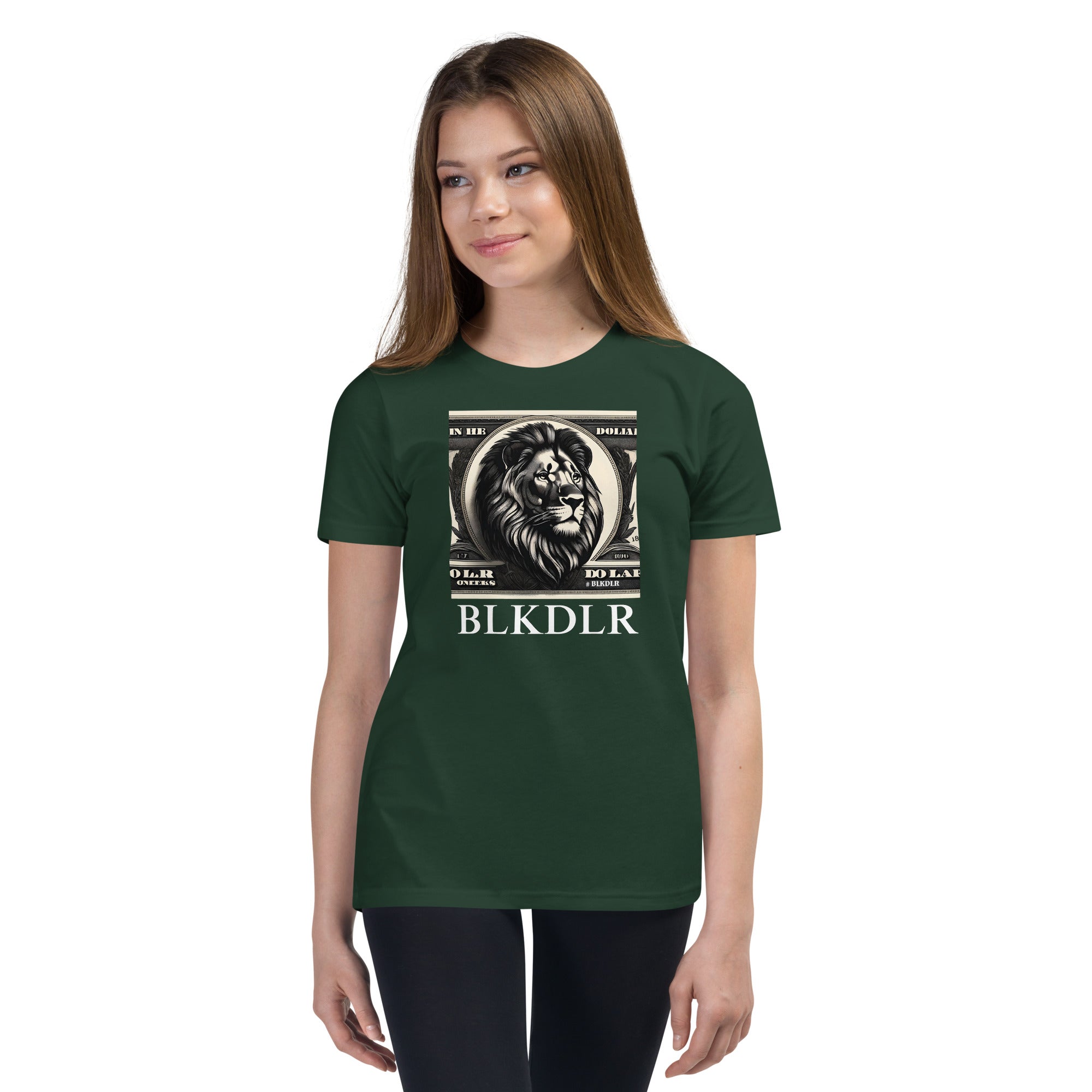 BLKDLR - Youth Unisex Short Sleeve T-Shirt