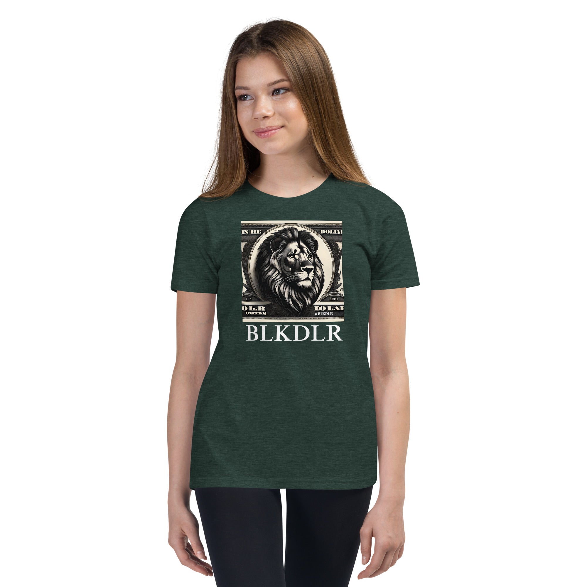BLKDLR - Youth Unisex Short Sleeve T-Shirt