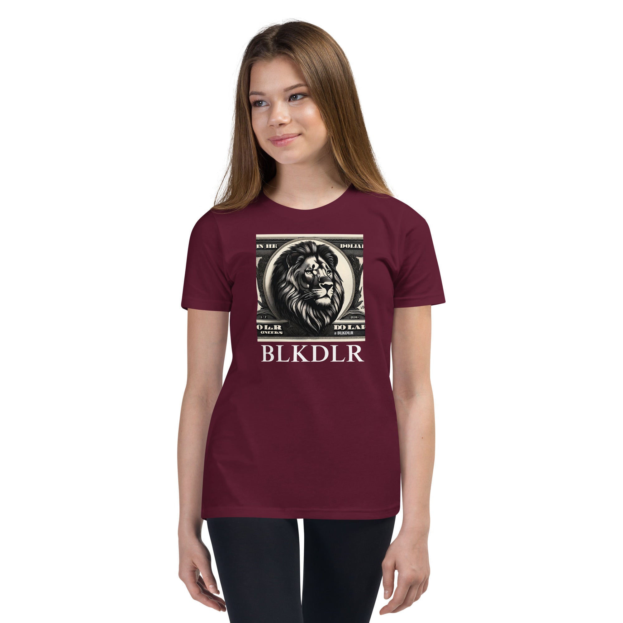 BLKDLR - Youth Unisex Short Sleeve T-Shirt